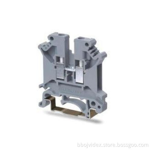 30 - 10 AWG 600V 30A 40A UK5 Screw Terminal Blocks PA66 Ins